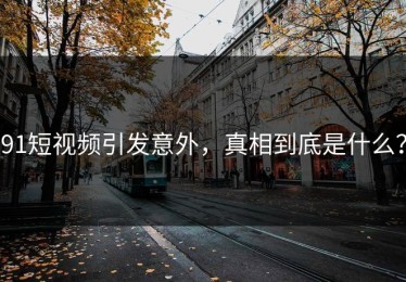 91短视频引发意外，真相到底是什么？