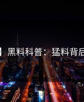 【速报】黑料科普：猛料背后3种类型